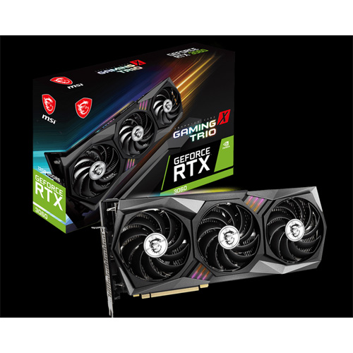 MSILPGeForce RTX 3060 GAMING X TRIO 12G 